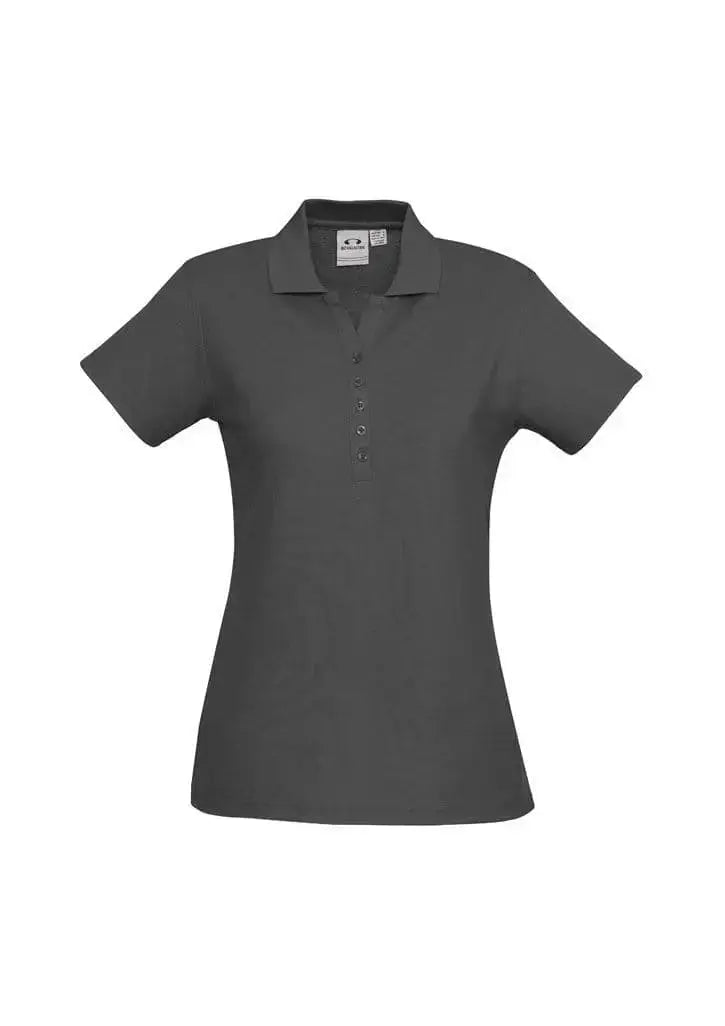 Biz Collection Women’s Crew Polo P400LS Metro Workwear.